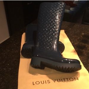 LV rain boots